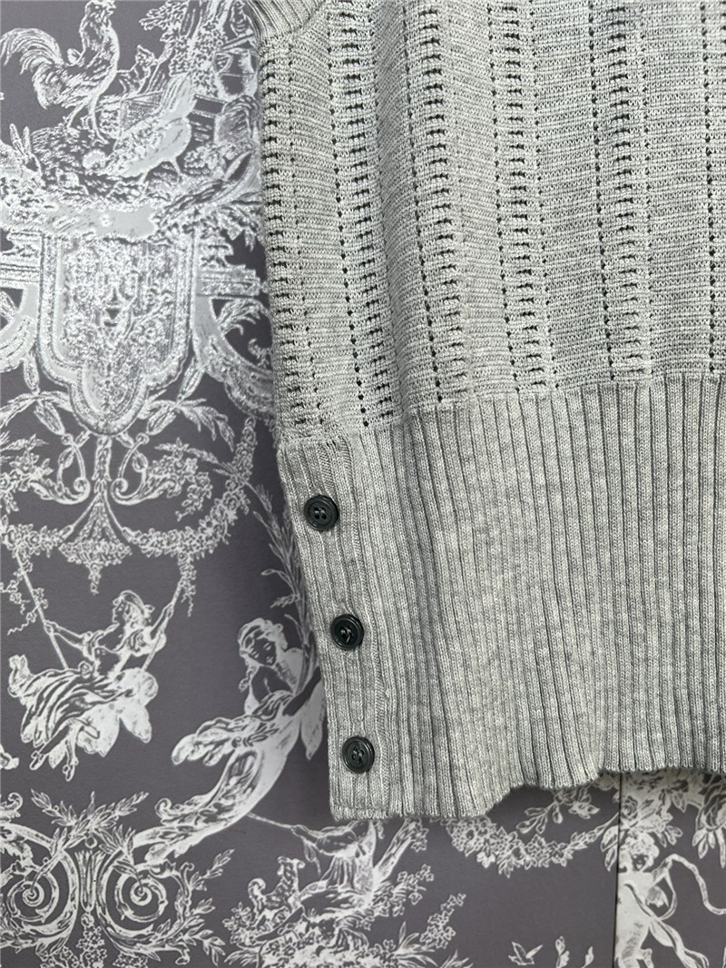 THOM BROWNE new knitted vest replica d&g clothing