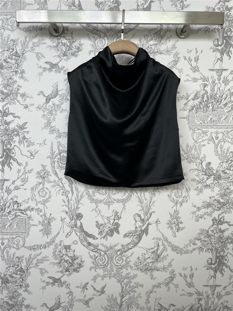 Y51 new pile collar acetate top replica designer clothes