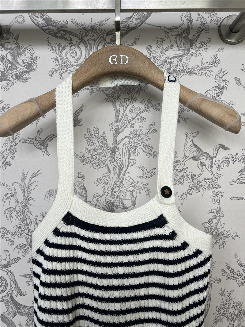 D10r halterneck knit top replica d&g clothing
