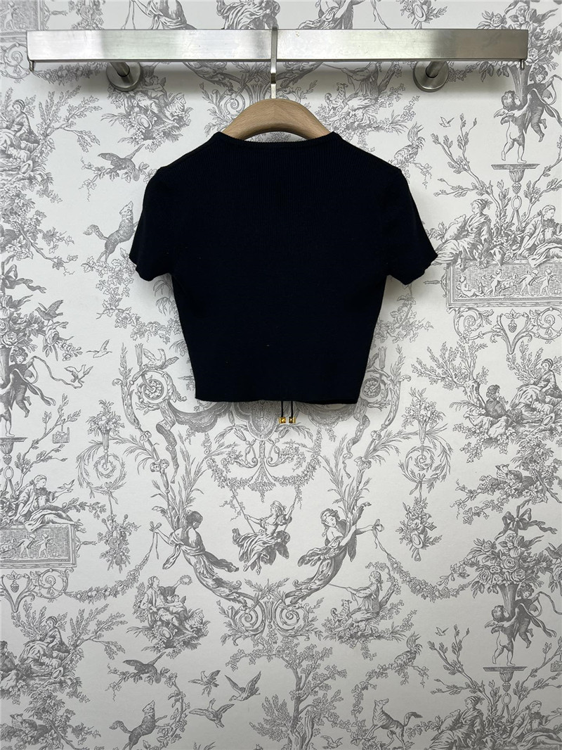 Ce1i*e knitted short-sleeved top replicas clothes