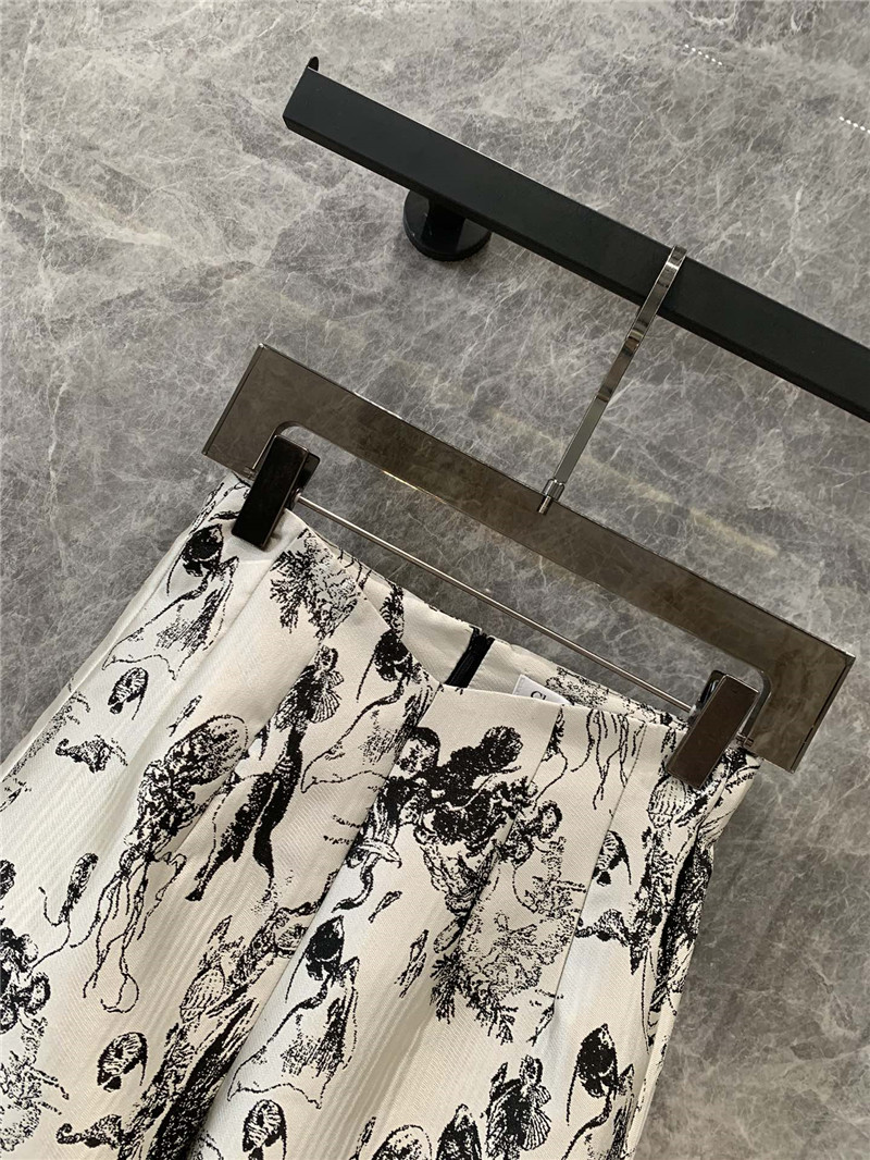 D10r ink painting casual shorts replica d&g clothing