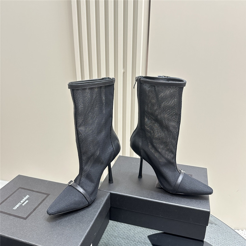 Sa1nt Lau*nt oxalis boots in mesh