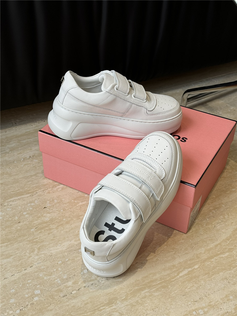 Acne Studios Platform White Sneakers