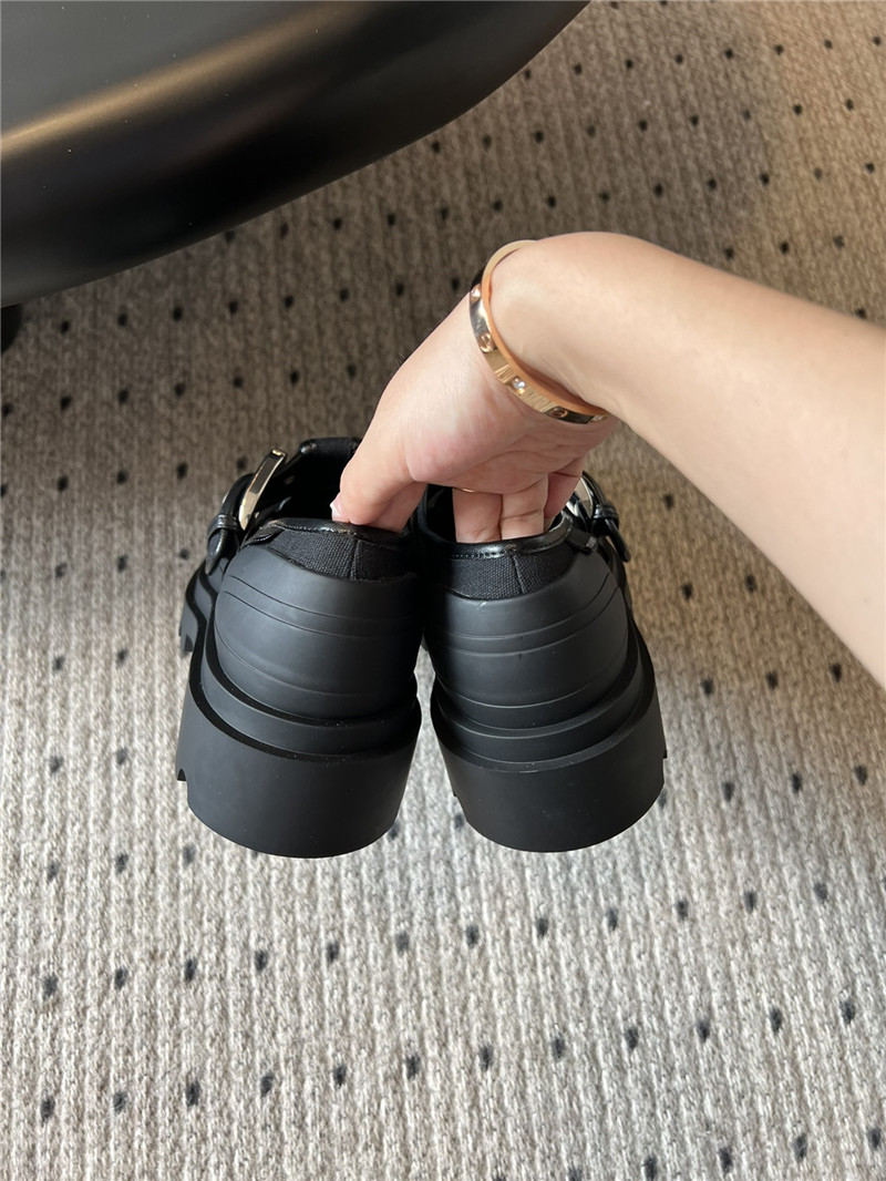 b0tt*ga Ven*ta canvas mary jane-style loafers