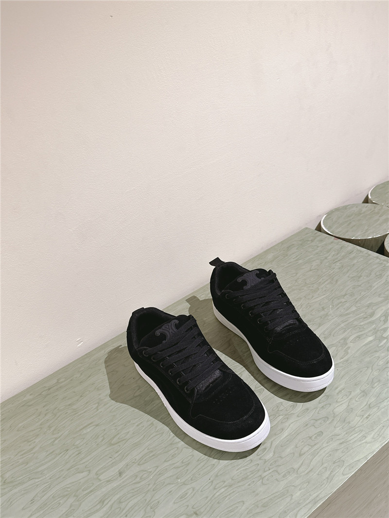 Ce1i*e huntington black low lace-up sneakers