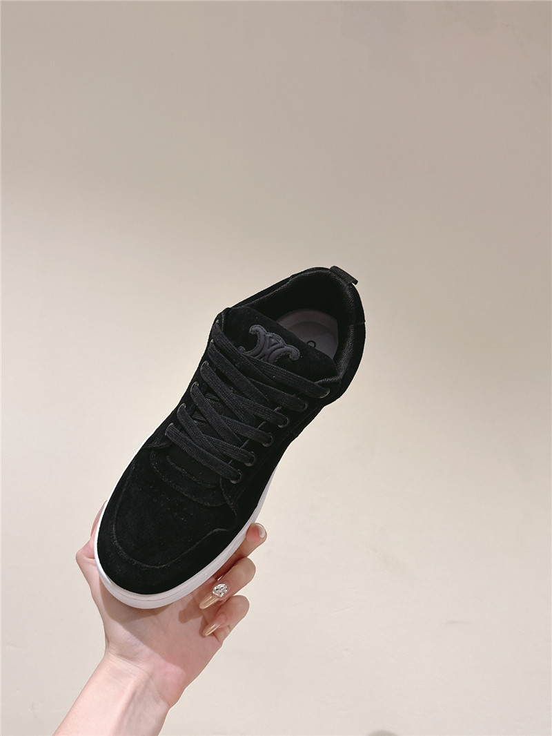Ce1i*e huntington black low lace-up sneakers
