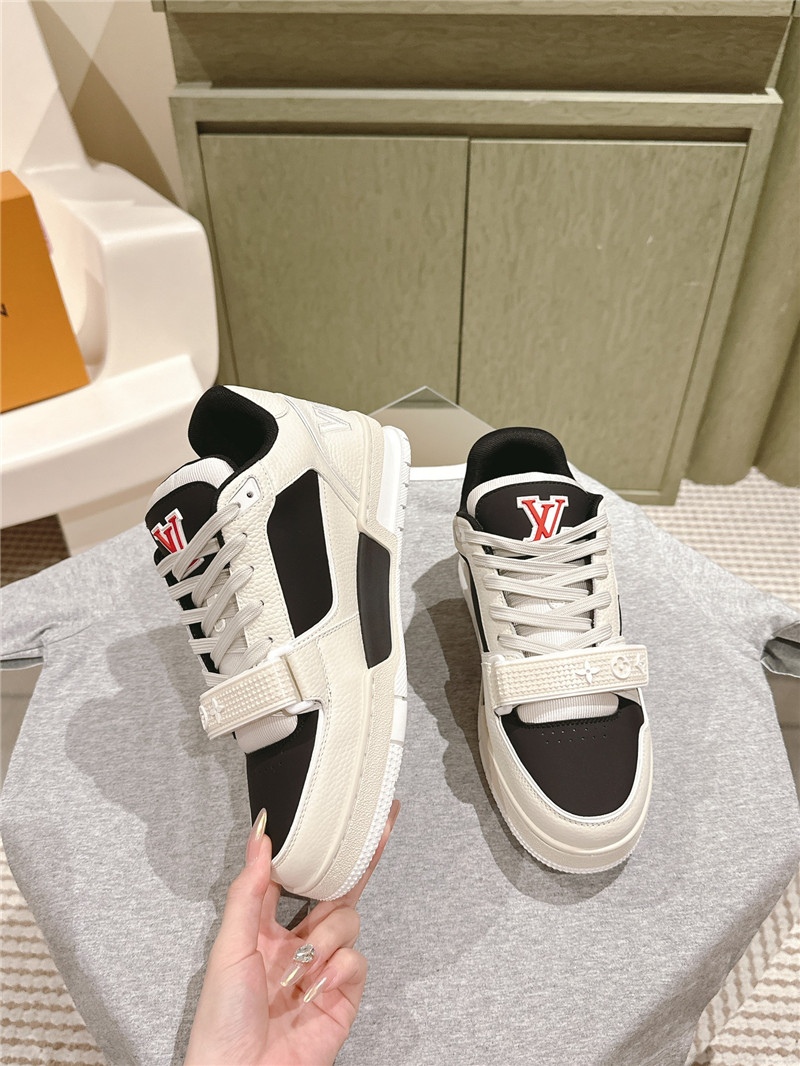 l0vis Vvtt0n lv trainers moka black white low top sneakers