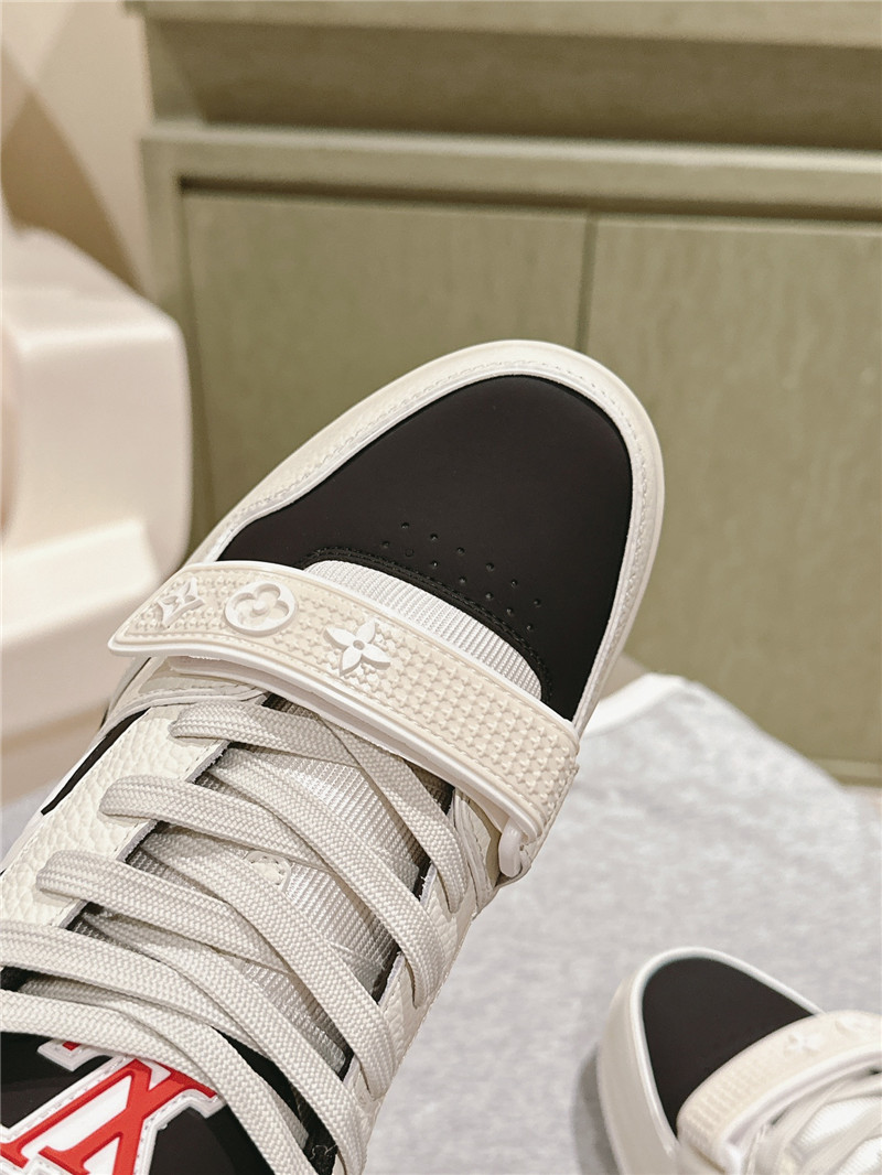 l0vis Vvtt0n lv trainers moka black white low top sneakers
