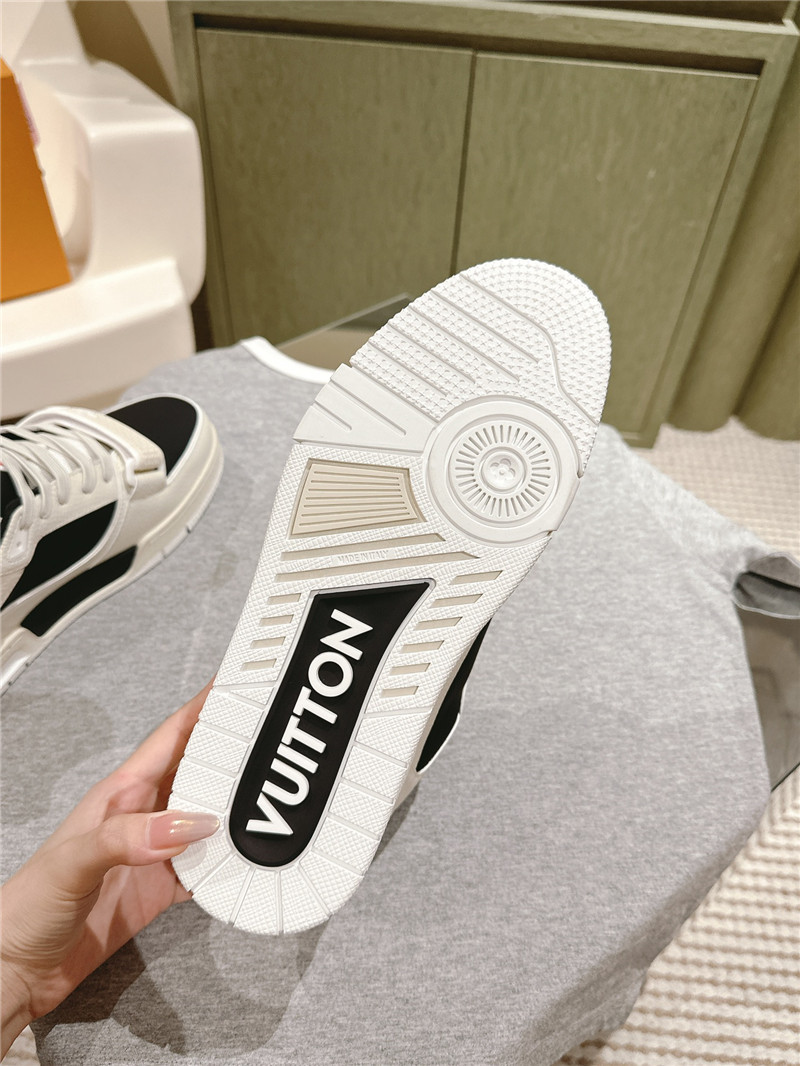 l0vis Vvtt0n lv trainers moka black white low top sneakers