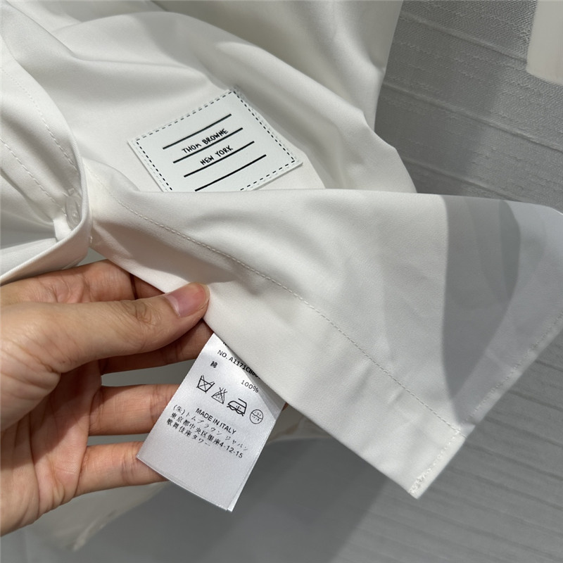 THOM BROWNE Preppy mid-length shirt dress replicas clothes