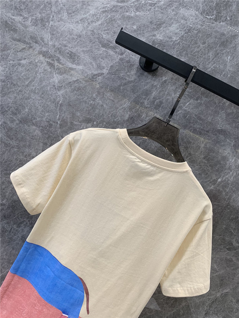 Gvc*1 printed short-sleeved t-shirt cheap replica designer clothes