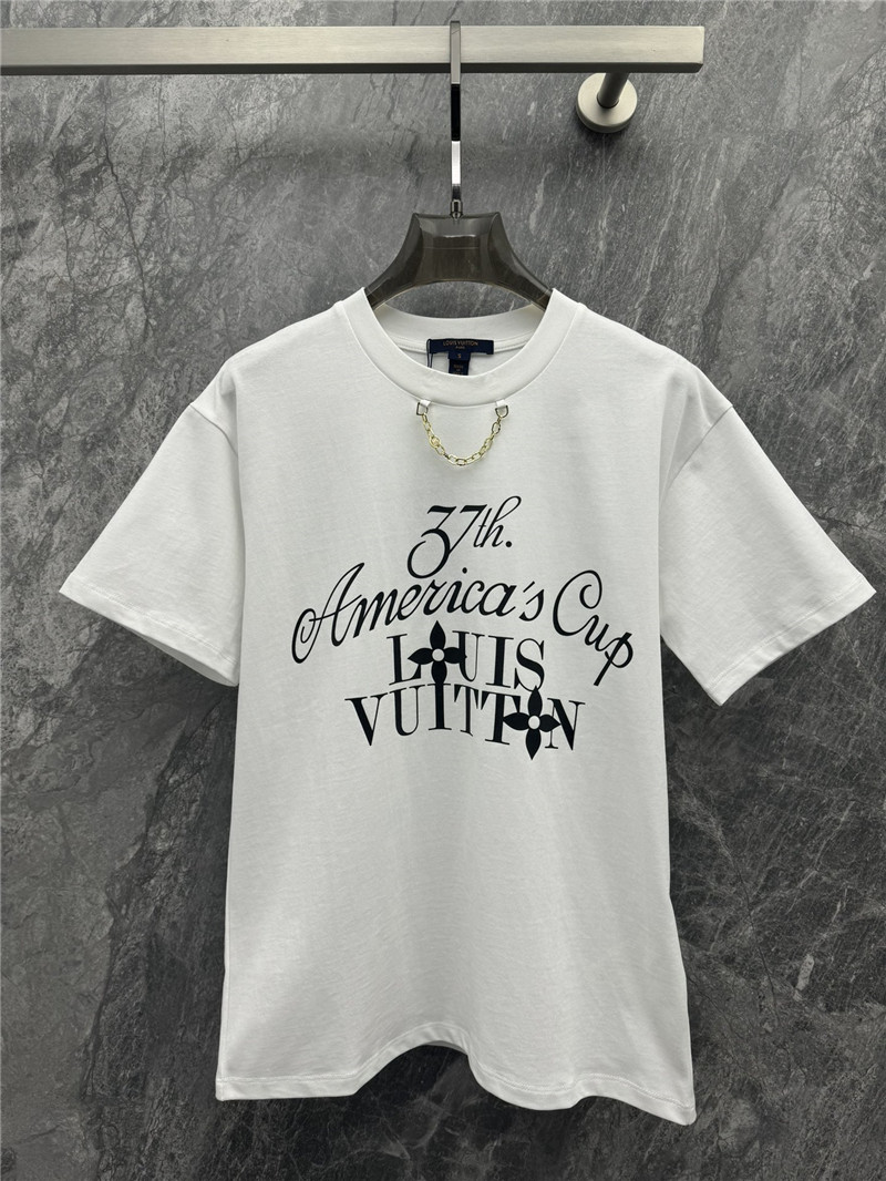 l0vis Vvtt0n lv printed short-sleeved t-shirt replica clothing