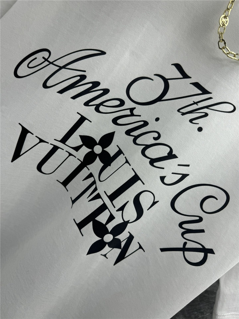l0vis Vvtt0n lv printed short-sleeved t-shirt replica clothing