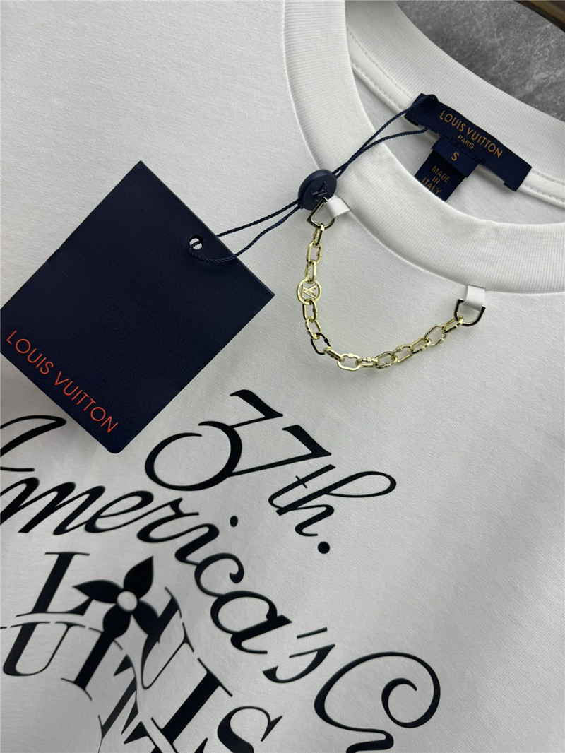 l0vis Vvtt0n lv printed short-sleeved t-shirt replica clothing