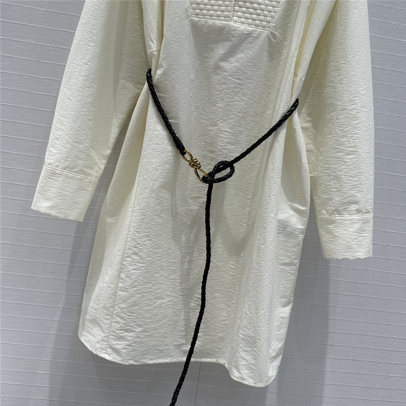 b0tt*ga Ven*ta new lapel woven shirt dress replica clothes