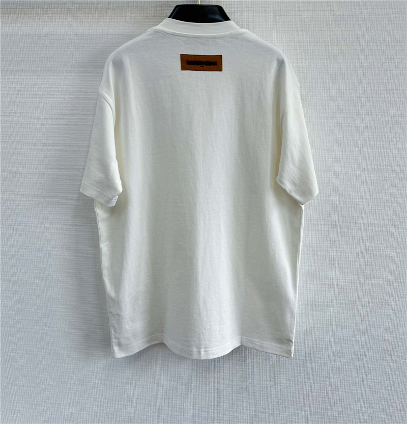 l0vis Vvtt0n lv round neck short sleeve replica clothes