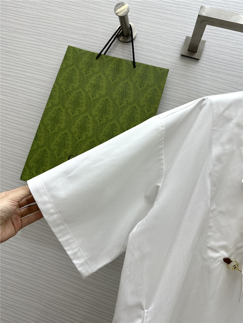Gvc*1 wide sleeve ribbon shirt dress replica clothes