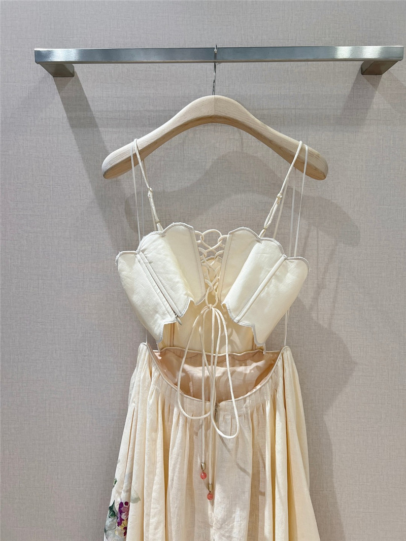 zimm shell lace mid-length suspender dress replicas clothes