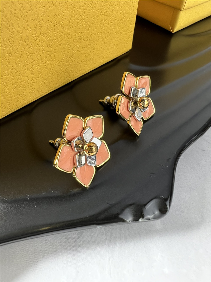 F**di new petal earrings