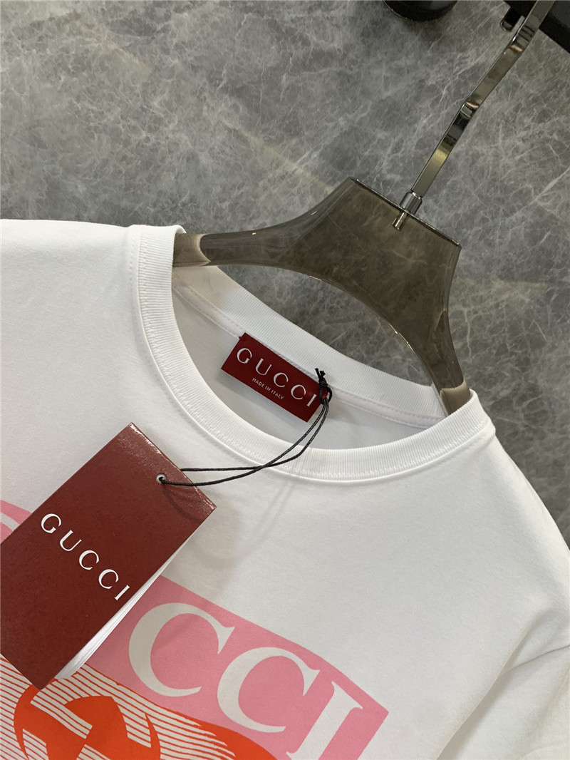 Gvc*1 printed round neck short sleeve t-shirt replicas clothes