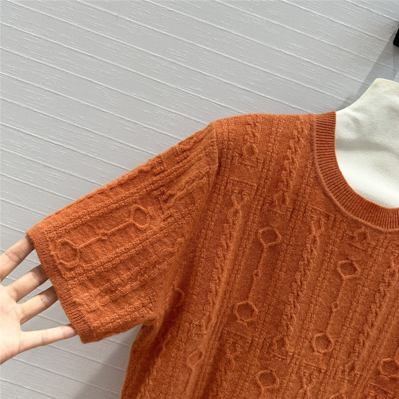 H**me5 short-sleeved cashmere sweater replica clothing sites