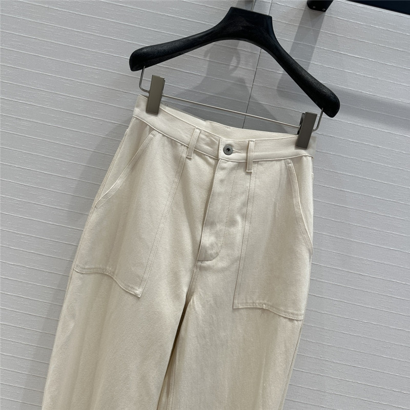L0ew* original color linen lantern jeans replicas clothes