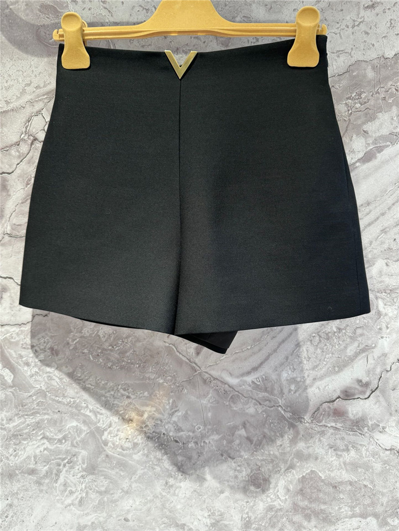 Va1e*ntin0 silk wool shorts replica clothing sites