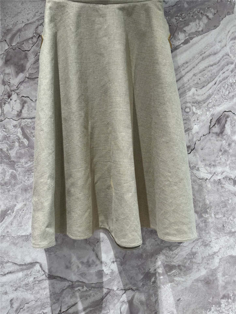 Va1e*ntin0 linen skirt cheap replica designer clothes