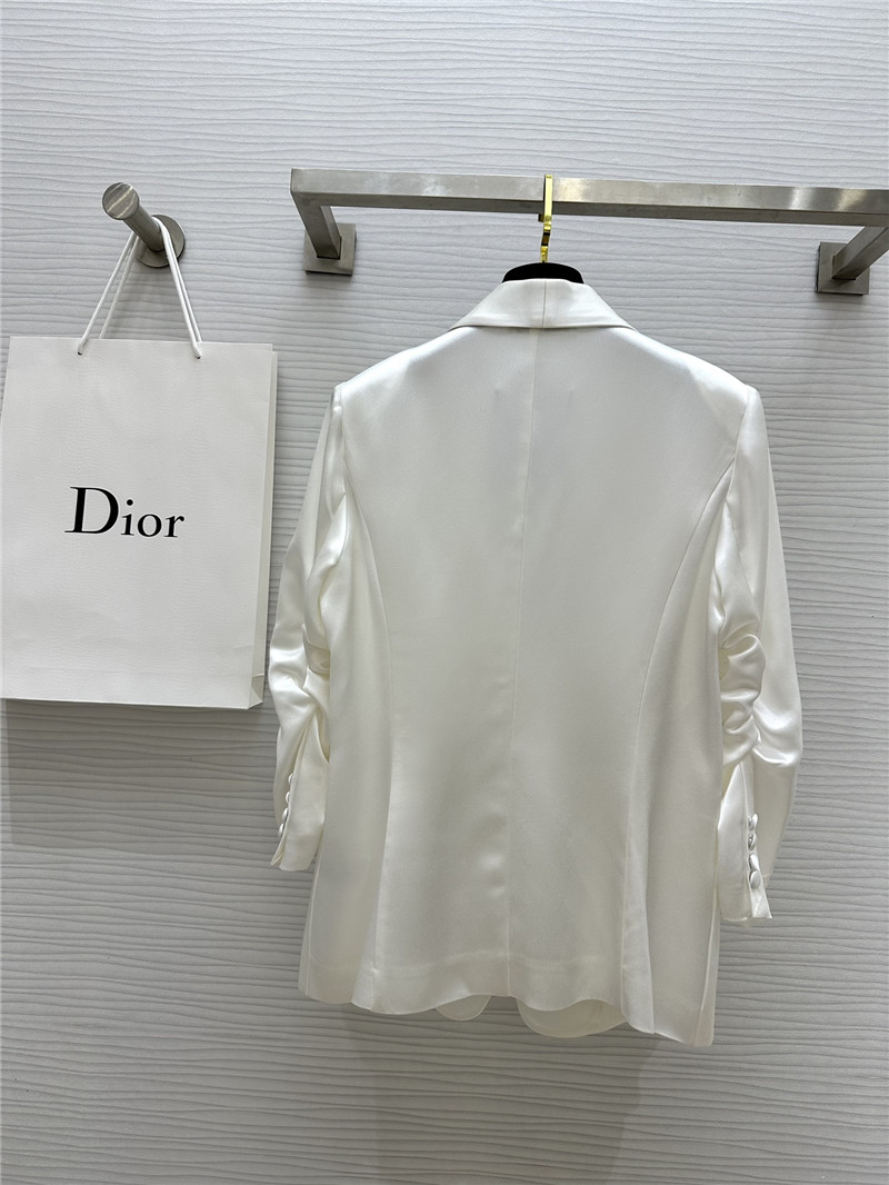 D10r cuff pleated suit jacket replica clothes