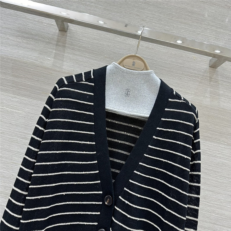BC Linen Yarn V-Neck Cardigan replica clothing sites