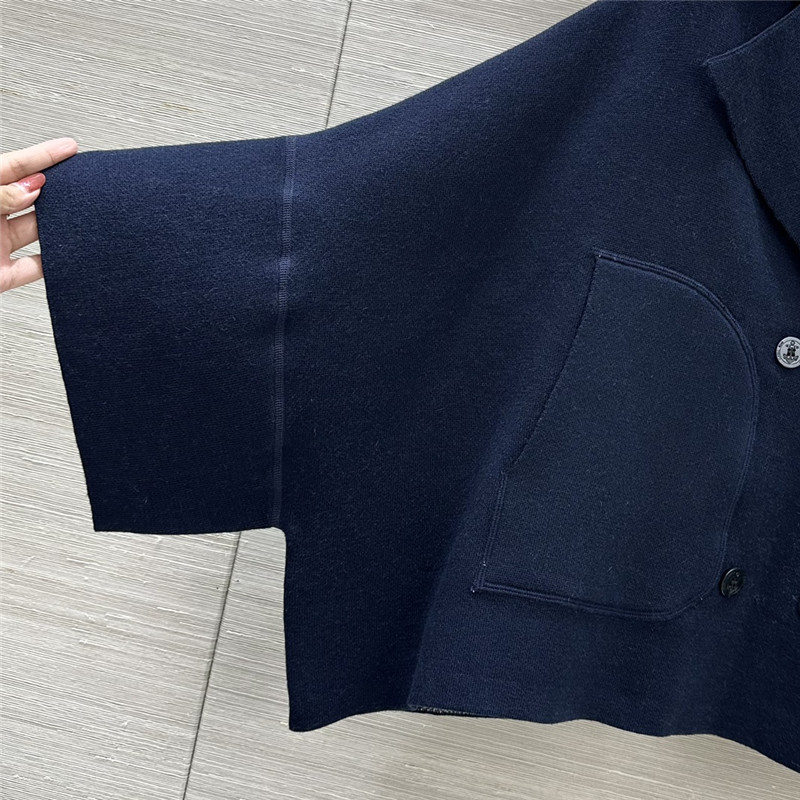 D10r double breasted knitted jacket replica d&g clothing