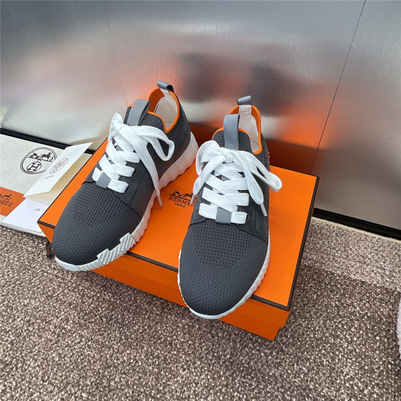 H**me5 bouncing sneaker gray white women