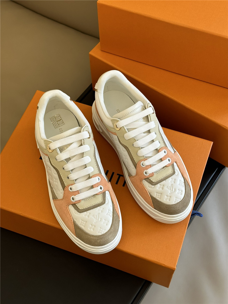 l0vis Vvtt0n lv time out sneakers brown white