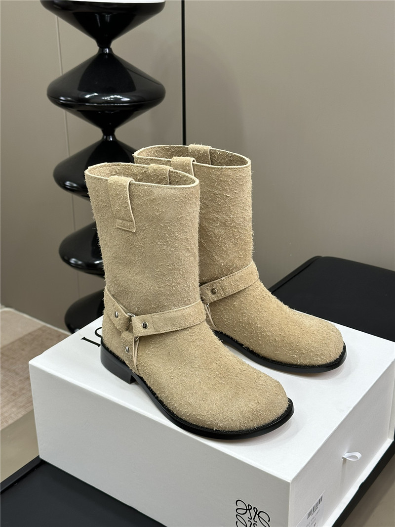 L0ew* campo harness biker boots