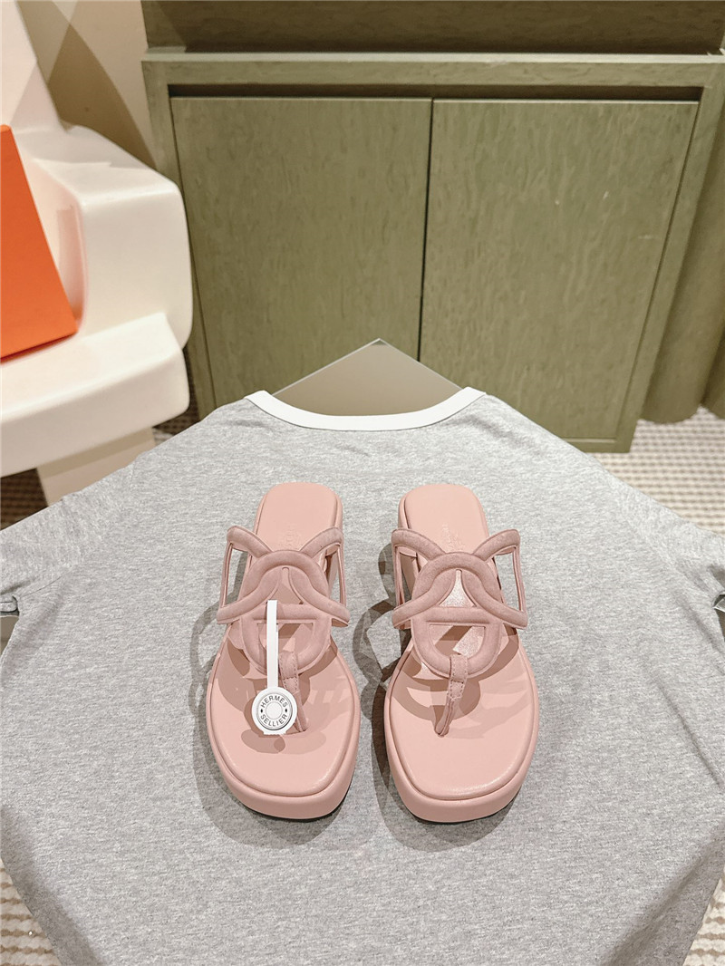 H**me5 gipsy sandal pink goatskin
