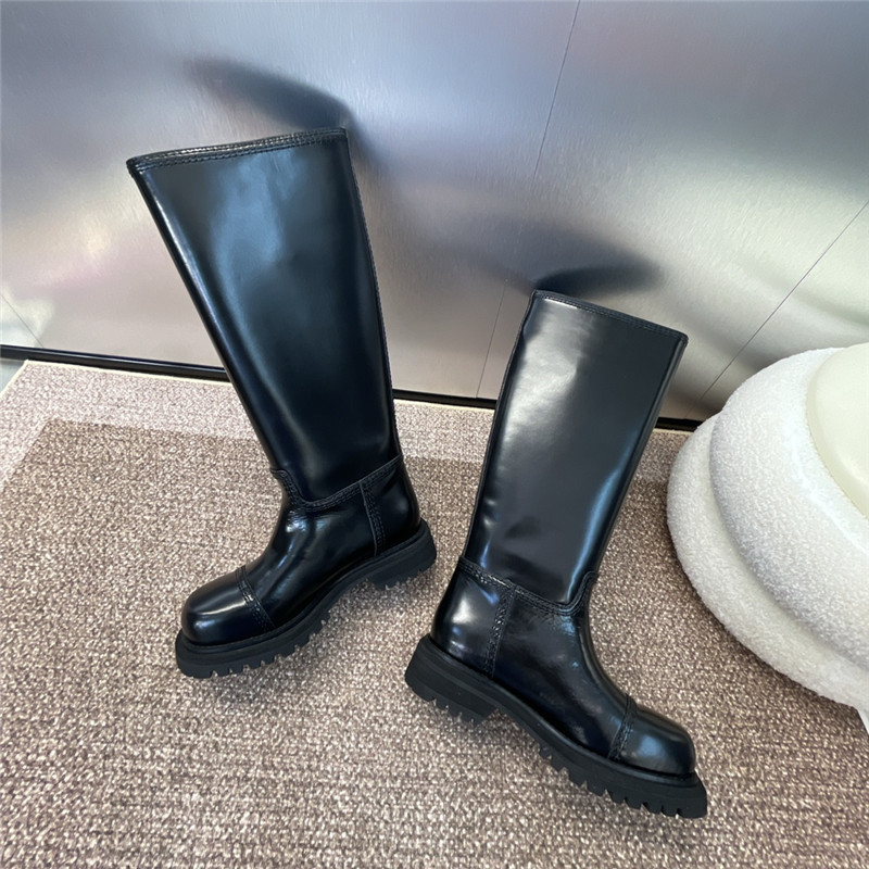 D10r rebel knee high boots