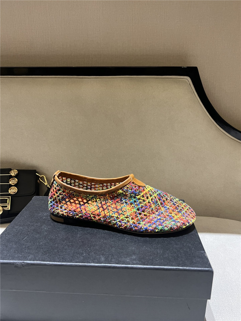 L0r0 P1ana floaty flat moccasin slipper resort multicolor