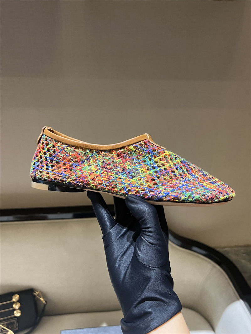 L0r0 P1ana floaty flat moccasin slipper resort multicolor