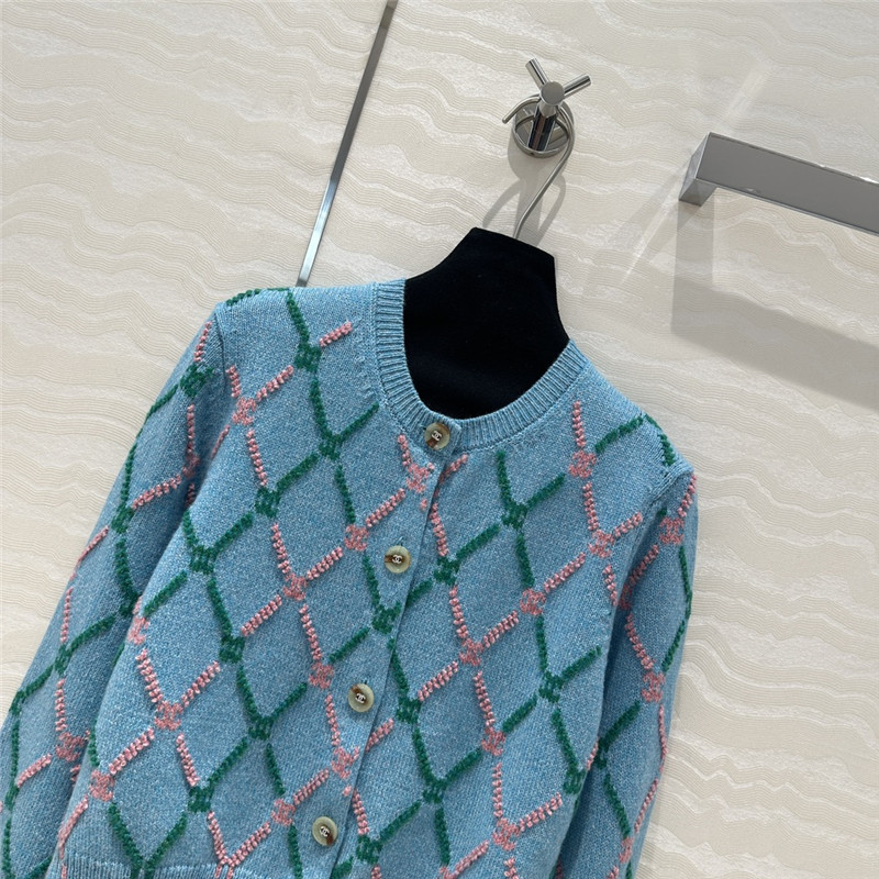 Ch**el handicraft series cashmere cardigan replicas clothes