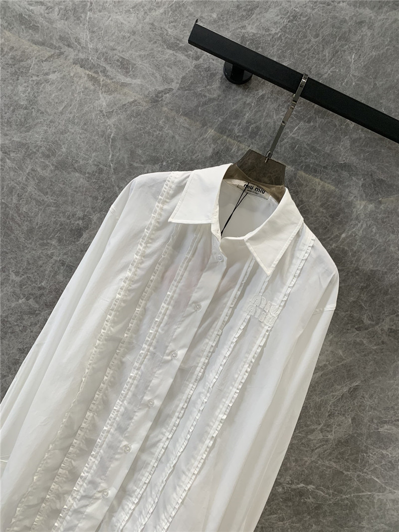 M1um1u mid-length shirt replica clothing sites