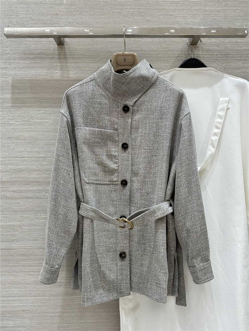 L0r0 P1ana belted jacket cheap replica designer clothes