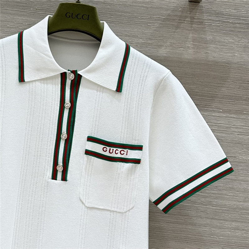 Gvc*1 polo collar small top + skirt set replica designer clothing websites