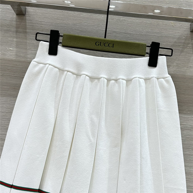 Gvc*1 polo collar small top + skirt set replica designer clothing websites
