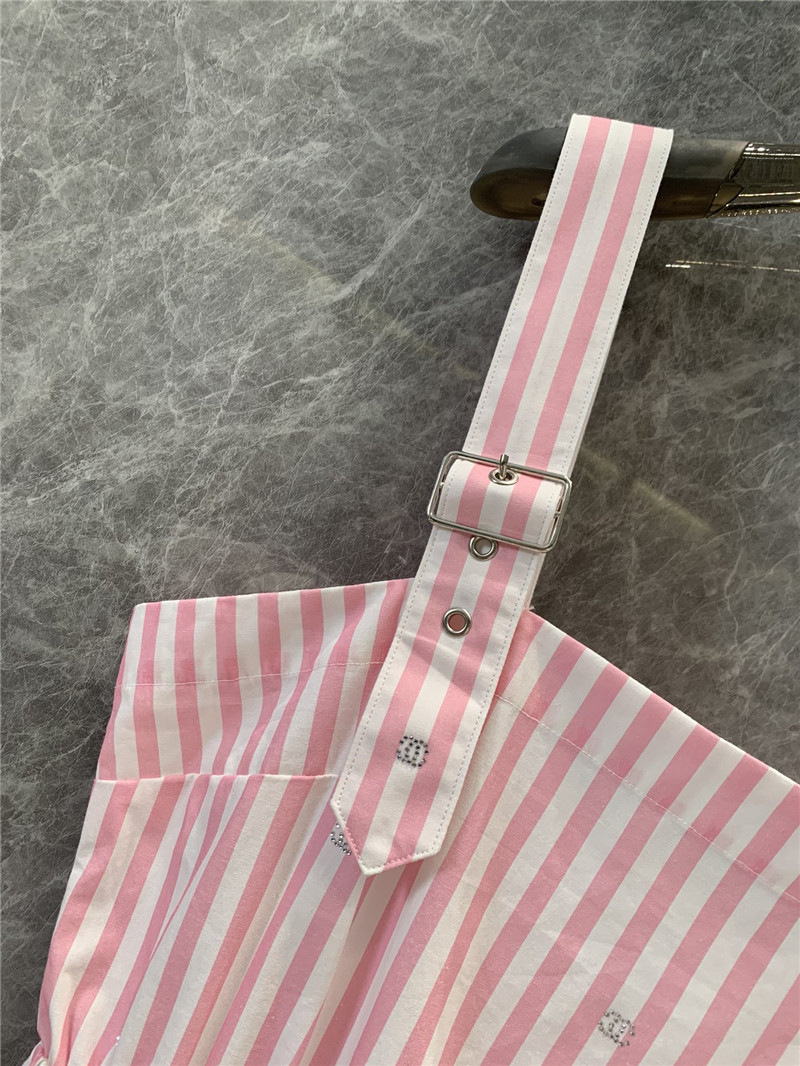 Ch**el vertical striped overalls cheap replica designer clothes