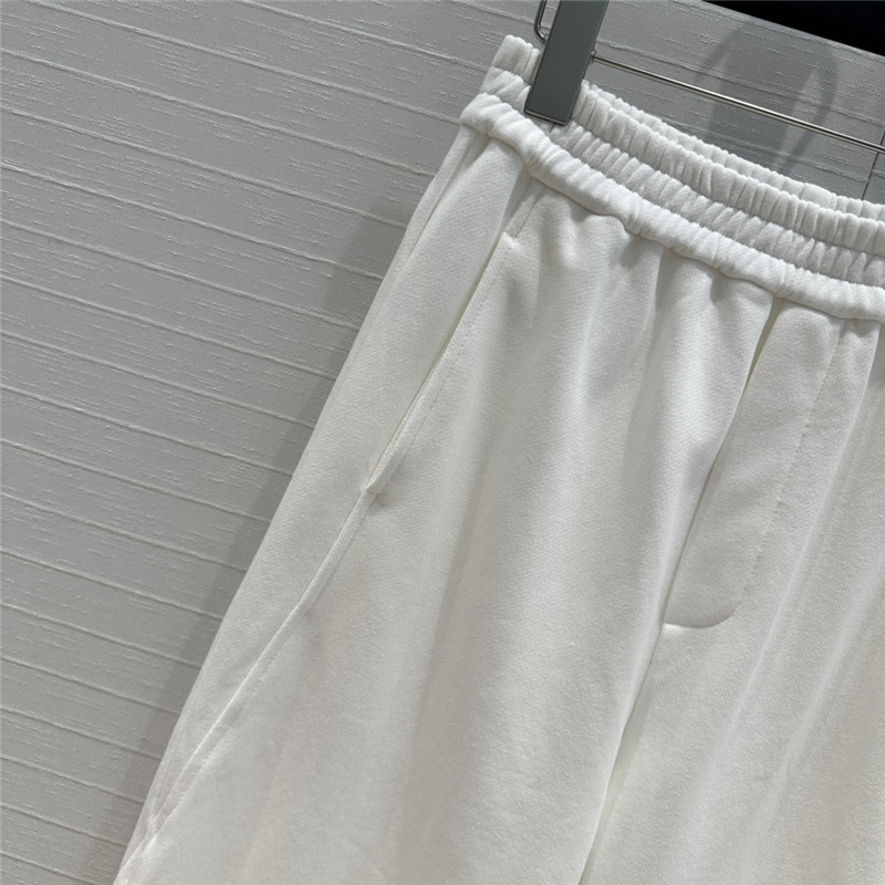 The R0w elastic waist cotton sweatpants replica clothing