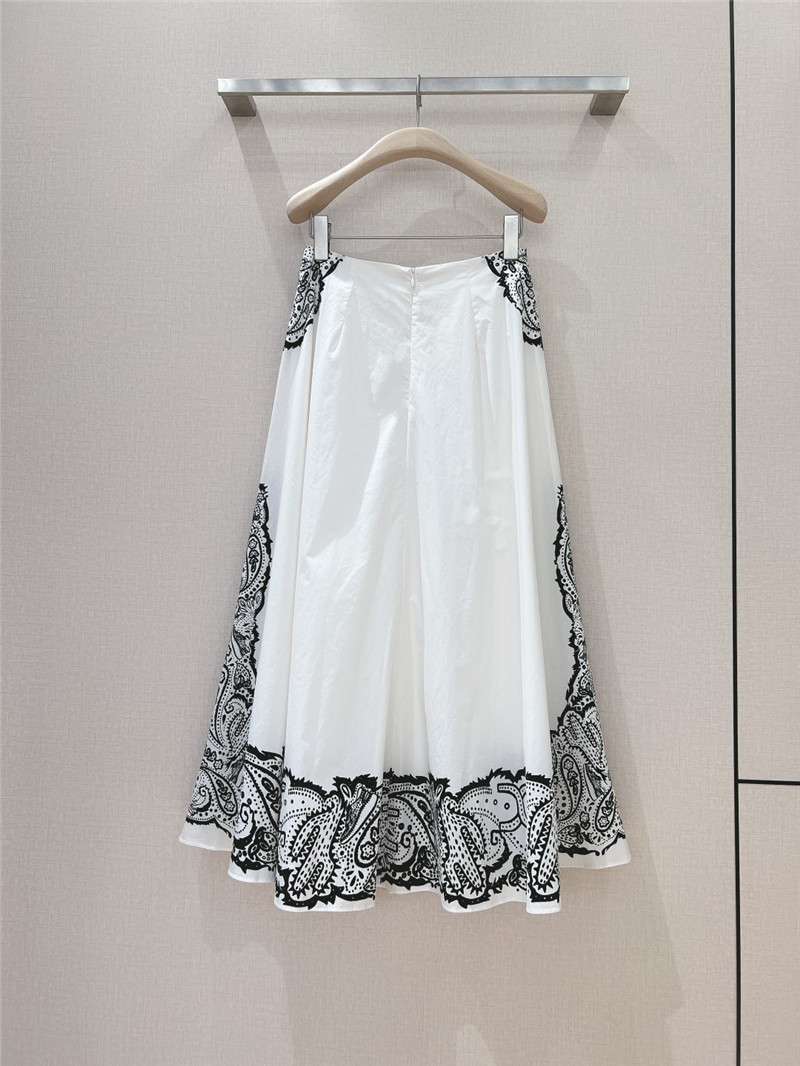 Chloé positioning print skirt replica d&g clothing