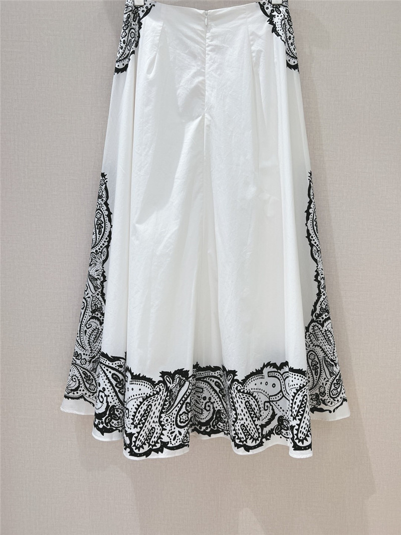 Chloé positioning print skirt replica d&g clothing