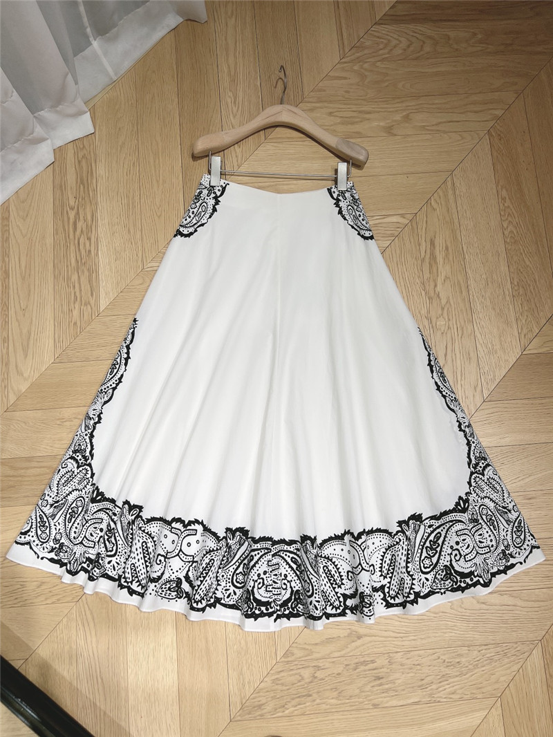 Chloé positioning print skirt replica d&g clothing