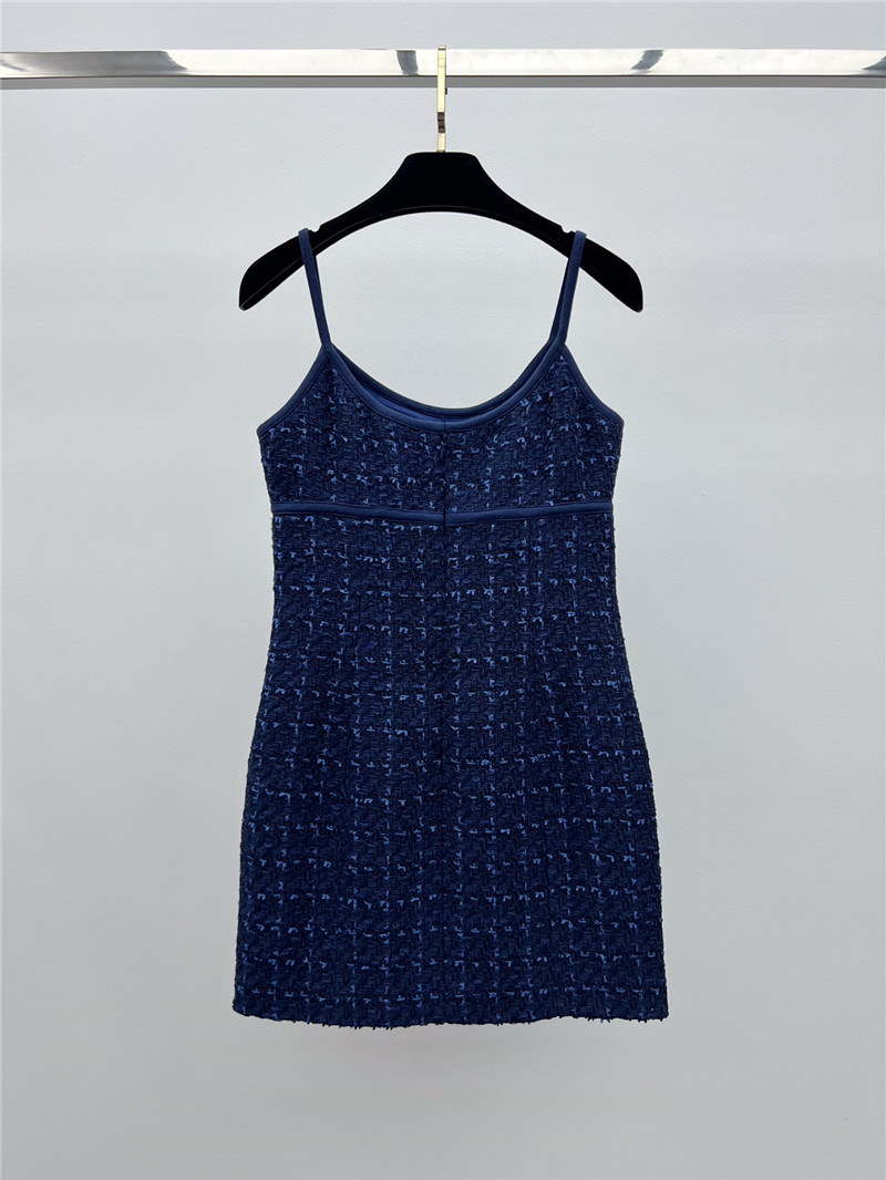 Ch**el tweed suspender dress replica d&g clothing