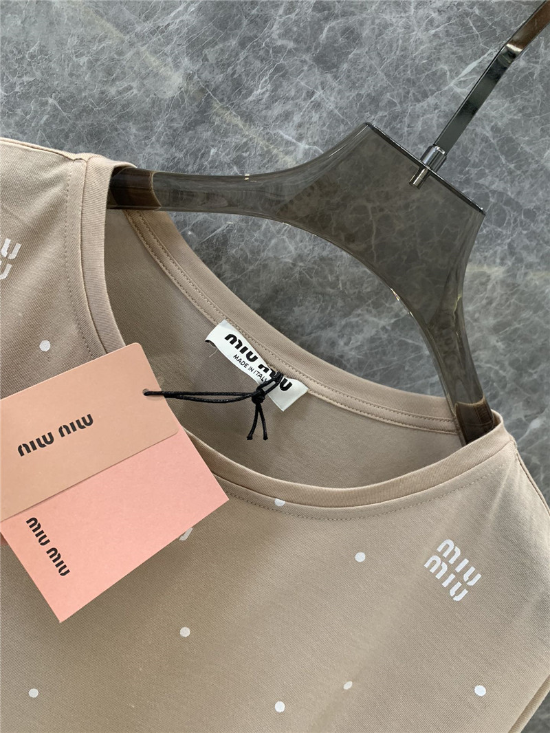 Miu Miu Logo Print Sweater